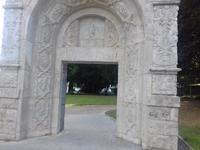Mönchengladbach City altes Portal der Sparkasse 